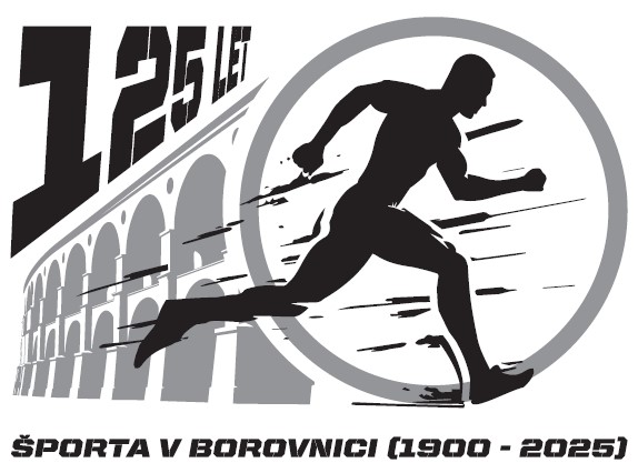 Logo 125 let športa v Borovnici